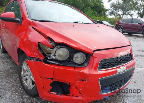 2013 Chevrolet Sonic Lt Auto from USA, damaged, VIN 1G1JC6SH7D4180537